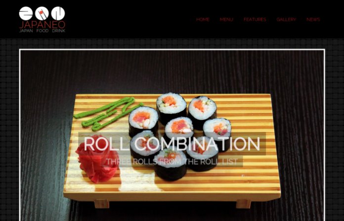 Japaneo - Restaurant WordPress Theme